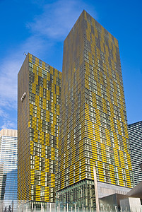 多彩多彩的城市中心高楼大楼图片
