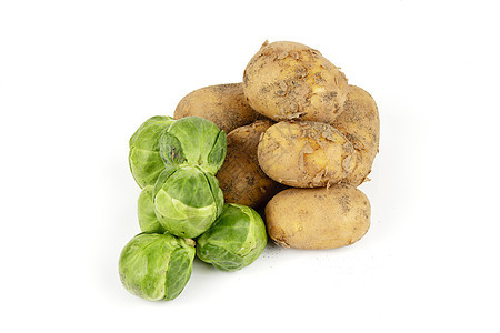 土豆和芽图片