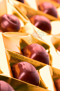 巧克力糖宏观可可金子甜点东西小吃盒子牛奶美食甜品图片