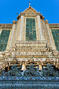 Wwat phop 寺庙 Bangkok地方崇拜反射信仰目的地结构上帝建筑石头建筑学图片