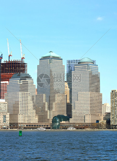 下曼哈顿天线中心公园城市海港建筑学办公室水路自由景观游客图片