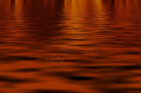 红波插图橙子位图红色背景图片