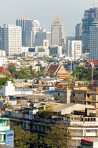 Bangkok 城市风景摩天大楼热带城市气候天际景观中心旅游建筑建筑学图片