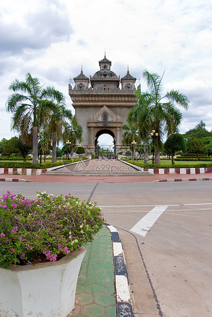 Patuxai 老挝王三龙贝大湖 万象旅游胜利建筑学旅行地标建筑城市图片