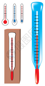 矢量温度计展示酒吧仪表乐器天气插图医院玻璃测量诊断图片