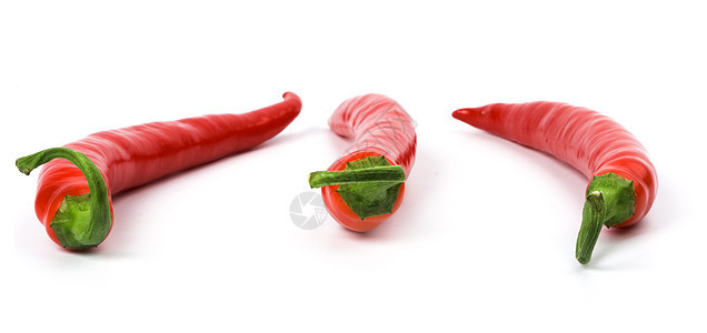 三种红辣椒辣椒食物宏观绿色香料白色活力红色蔬菜水果图片
