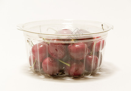 樱桃植物热情叶子食物白色饮食季节性团体红色水果图片