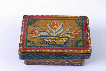 小丸盒珠宝盒子古董药品装饰品首饰艺术健康宝石背景图片