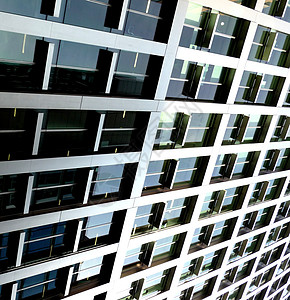 建筑之窗角落办公室财产建筑反光玻璃建筑学职场背景图片
