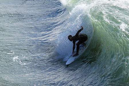 冲浪海浪液体乐趣运动员娱乐热带海洋波浪假期冲浪者图片