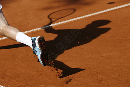 网球运动地面橙子竞赛玩家成人游戏男人球拍图片