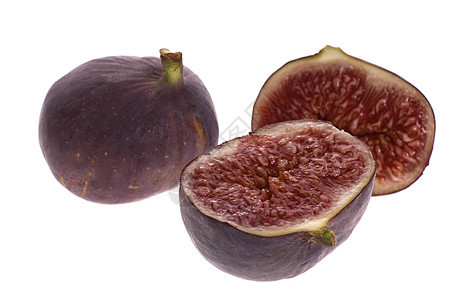 新鲜无花果热带食物水果营养紫色泻药市场叶子种子生产图片