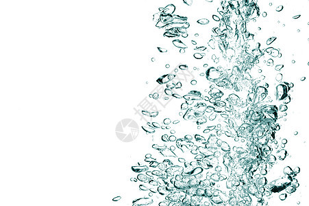 活水背景药品活力沸腾卫生溅射口渴生活蓝色火花瀑布图片