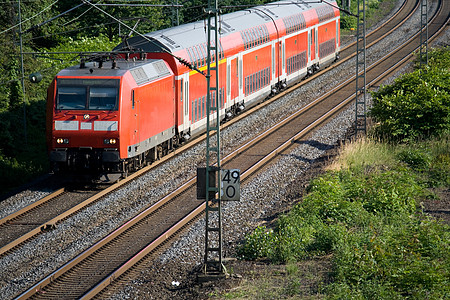 双层德国列车图片