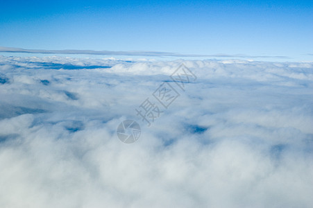 美丽的天空风景飞行白色蓝色天线地平线景观航班图片