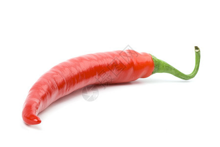 红辣椒红色香料蔬菜食物水果辣椒活力绿色白色宏观图片