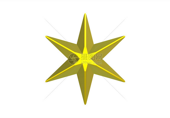 金金星黄色插图反射金属白色辉光图片