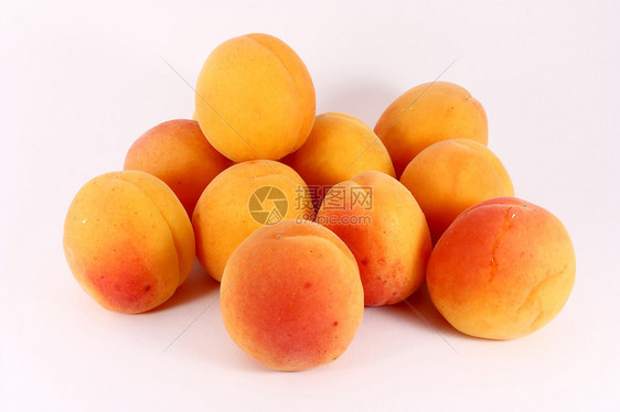 新鲜的红杏子图片