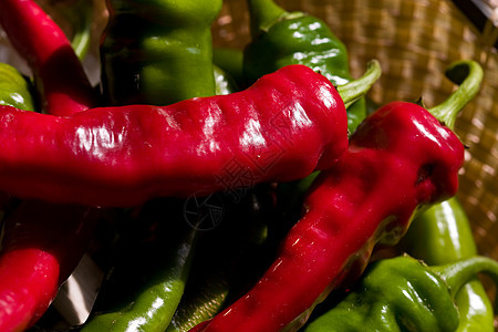 胡椒辣椒粉辣椒香料蔬菜食物绿色红色图片