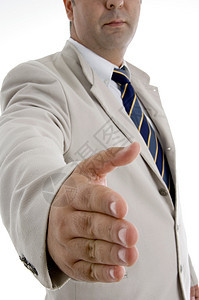 提供手摇的商务人士职业领带商业姿势管理人员男人公司白色冒充男性图片