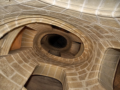 螺旋楼梯做工医学建筑学艺术建筑遗产城堡涡流头晕风格背景图片