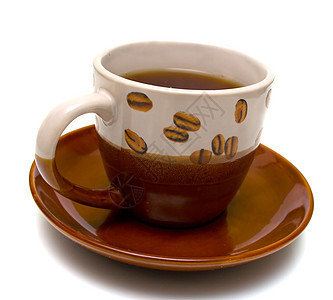 热饮白色飞碟食物咖啡咖啡店液体棕色杯子陶瓷玻璃图片