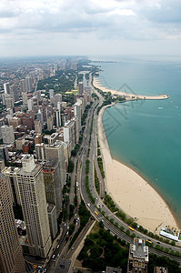 芝加哥城市办公室摩天大楼市中心建筑学场景天空天际商业公司图片