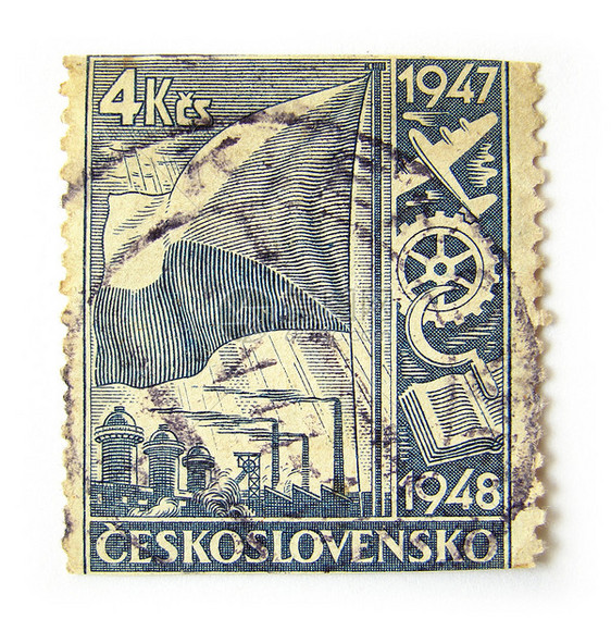 捷克斯洛伐克邮政印章图片