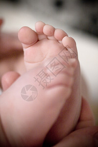 婴儿的脚女孩新生脚趾皮肤男性身体孩子毯子后代母亲图片