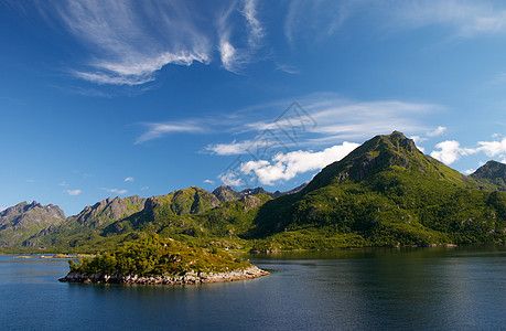 挪威北部的Lofotten岛图片