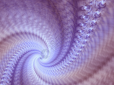 分形图形线条曲线插图紫色墙纸美丽图片