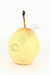 中国梨水果黄色白色食物背景图片
