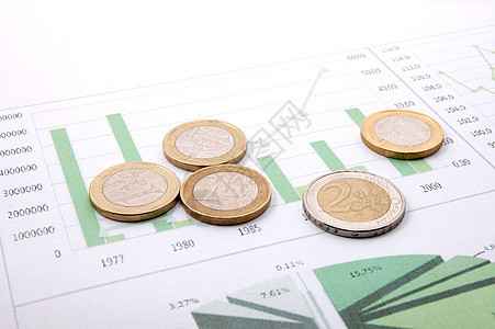 货币高于商业图表 显示成功硬币现金帐户储蓄库存市场养老金速度经济会计图片