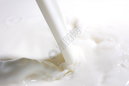 奶水素材奶水喷出饮食乳白色饮料牛奶滴水运动行动玻璃奶油流动背景
