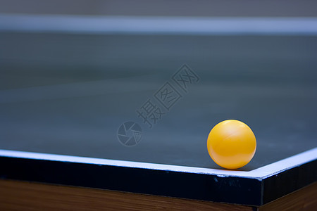 表网球木头球拍角落乒乓运动反射圆圈黄色图片
