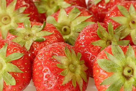 草莓饮食红色营养水果食物蔬菜果味图片