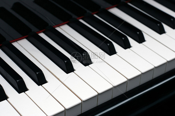 钢琴键歌曲艺术琴键白色键盘黑色交响乐音乐乐队音乐会图片