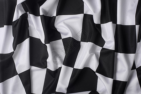 真正的挥动格旗赛车黑色竞赛冠军运动正方形旗帜优胜者材料终点图片