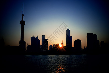 上海天线商业公司建筑景观市中心天空建筑物旅行地标城市图片