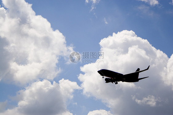 空机天空引擎商业喷射燃料速度旅游正方形空气卷云图片