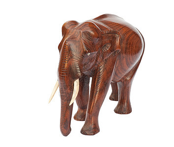 大象哺乳动物雕刻动物工艺塑像荒野艺术雕塑象牙部落图片
