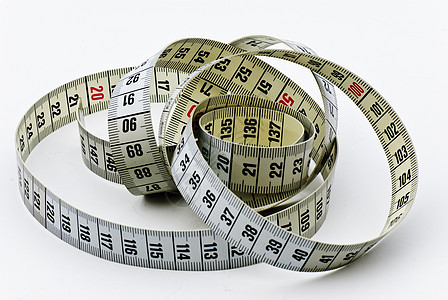 测量磁带白色尺寸工具数字公制仪表背景图片