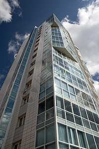 现代建筑住宅生长工业环境城市高度金属玻璃反射景观图片