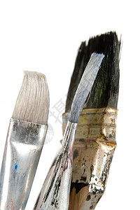 油漆笔刷刷子小路画笔大学画家头发艺术家纤维夹子学校图片
