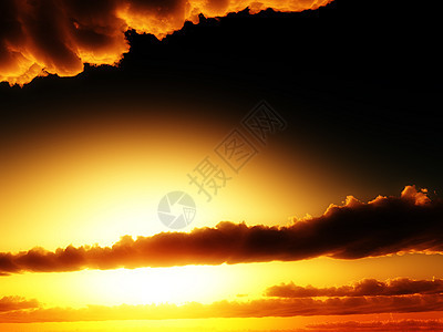 云中的阳光天气日落太阳多云景观日出气氛天空图片