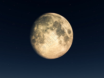 夜间月亮月夜天空白色卫星月光星星陨石气氛景观图片