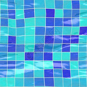 sl 淹没的瓷砖大蓝色图片
