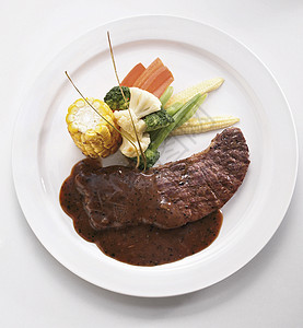 牛排美食家牛肉状态总理餐厅晚餐蔬菜土豆用餐服务图片