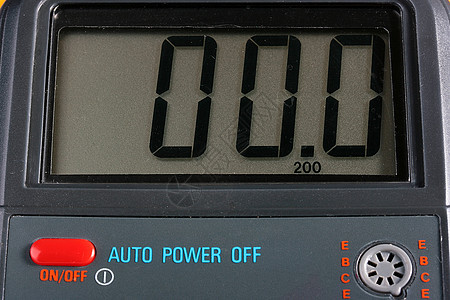 数字多米计反抗测量展示仪表电工技术电压表乐器黑色公制图片
