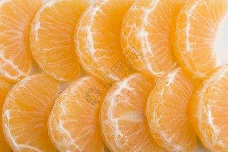 橙色背景白色静物生产植物食物活力水果数数健康营养图片